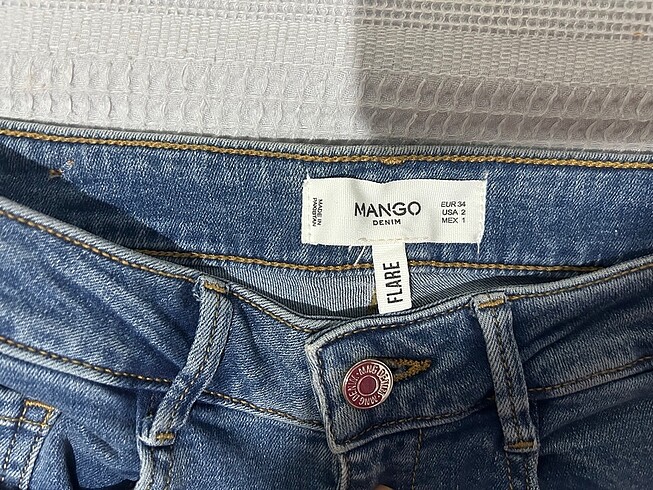 xs Beden Mango Flare Jean