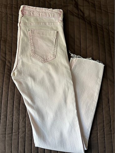 38 Beden pembe Renk Pull and bear pembe jean