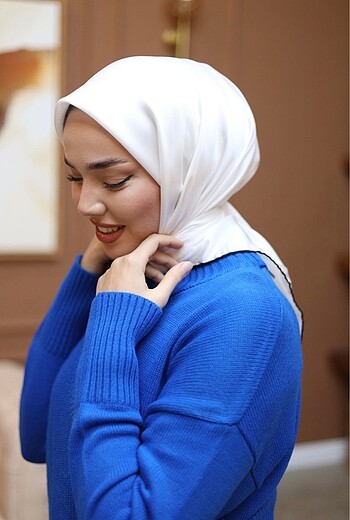 Silkhome micro saten eşarp