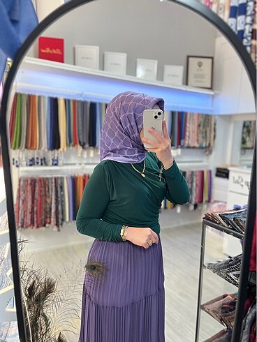 Armine Belli monogram eşarp