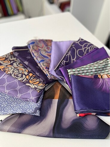 Silk & Cashmere Silkhome shiny eşarp