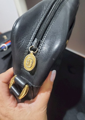 Gri Deri Kadın Çanta - Görsel 7