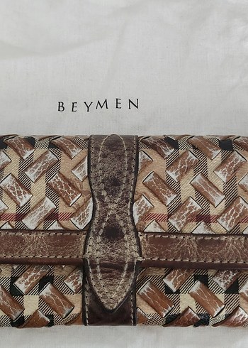 Altın Renkli, Kemer Tokalı, Yılan Desenli Deri Kadın Cüzdanı - Görsel 6