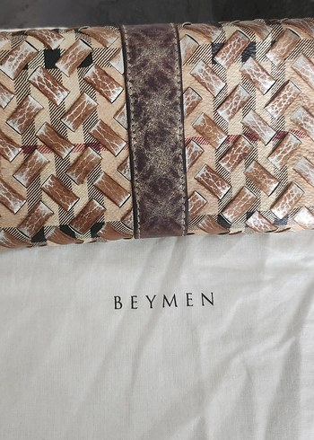 Altın Renkli, Kemer Tokalı, Yılan Desenli Deri Kadın Cüzdanı - Görsel 3