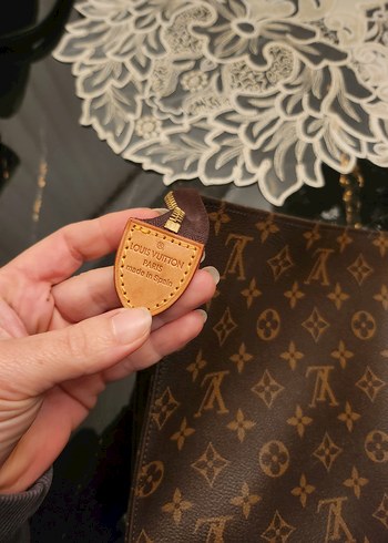 Kahverengi Deri Kadın Clutch Çanta - Görsel 3