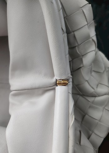 Dantel Detaylı Beyaz Bohem Kadın Çanta - Görsel 13