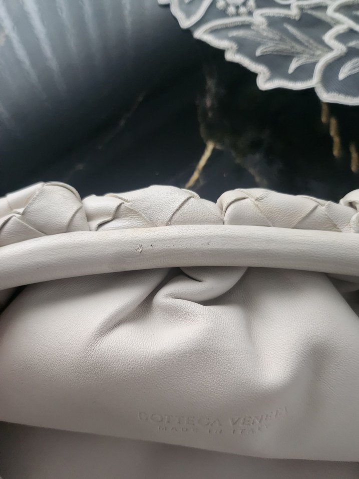 Dantel Detaylı Beyaz Bohem Kadın Çanta - Görsel 4