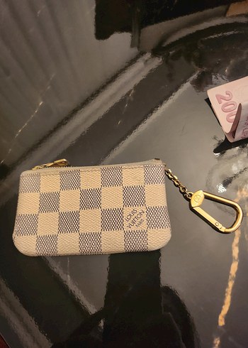 Bej Kareli Deri Kadın Cüzdan - Görsel 5