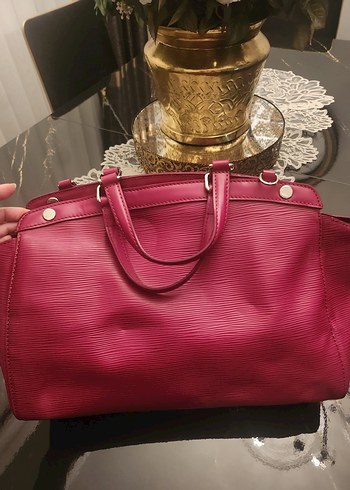 Bordo Deri Kadın Çanta - Görsel 2