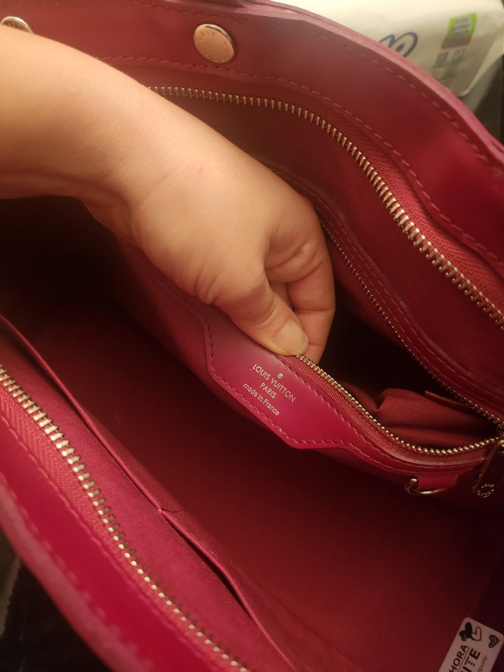 Bordo Deri Kadın Çanta - Görsel 3