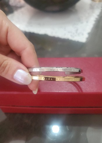 Altın ve Gümüş Renkli Elastik Bileklik Seti - Görsel 5