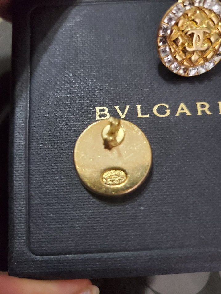 chanel bintage küpe orjinal - Görsel 3