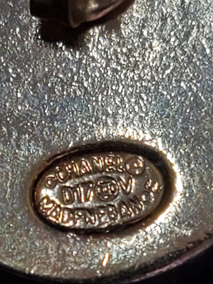 chanel bintage küpe orjinal - Görsel 4