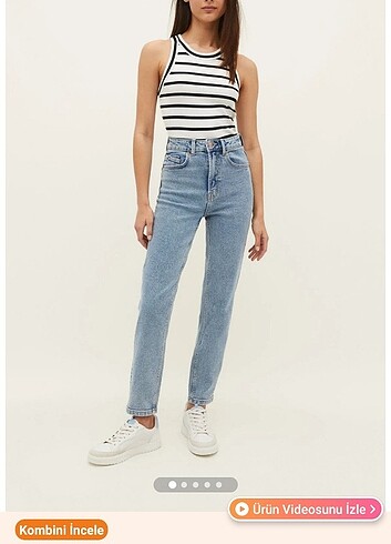 Stradivarius mom jean