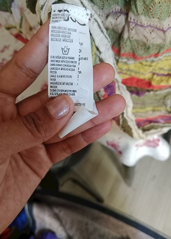 Bohem V Yaka Uzun Kollu Örgü Elbise - Görsel 4