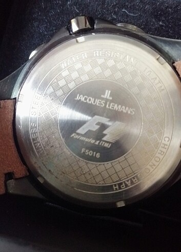 Beden siyah Renk Jacques Lemans F1 Formula