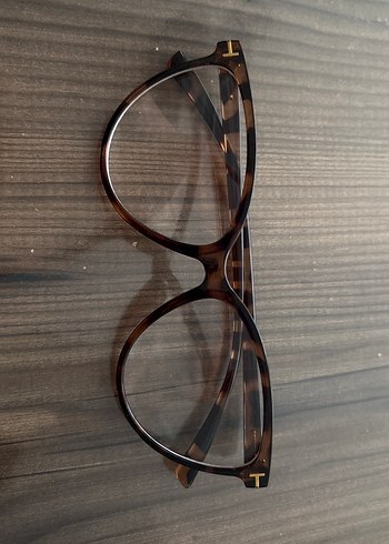 Zara Kaplumbaga Desenli Oval Camli Gozluk