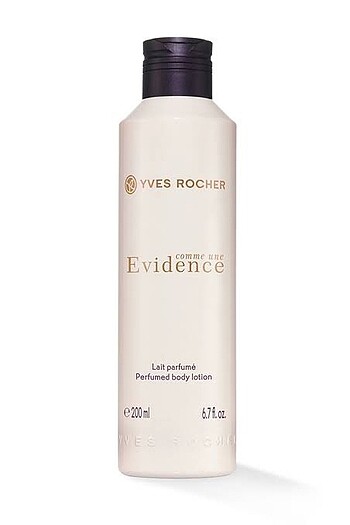 Yves rocher evidence vücut sütü