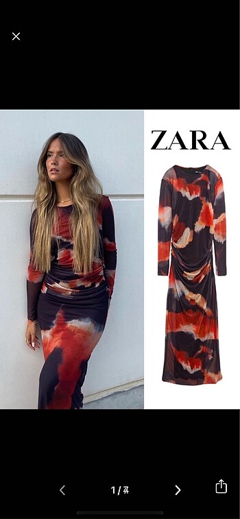 Zara elbise