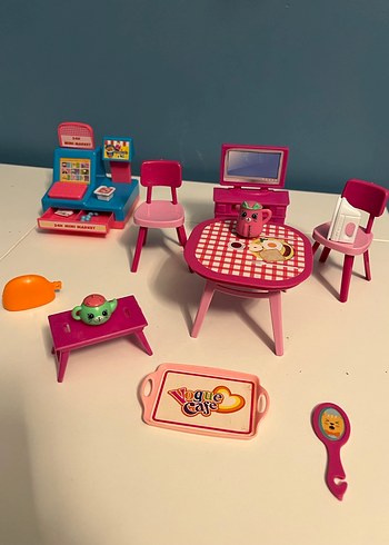 Renkli Pembe Çocuk Oyun Mobilyası Seti