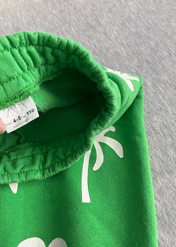 Zara Rahat Kesim Baskılı Eşofman Altı
