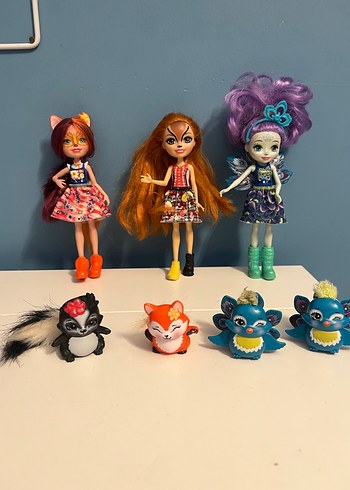 Enchantianimals Seti ve Mini Hayvan Figürleri