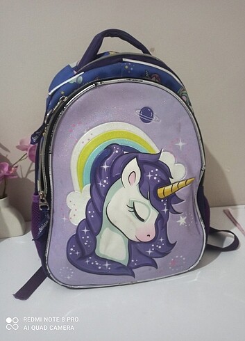 Unicorn okul çantası 