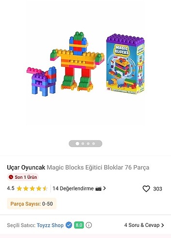  Beden Magic Bloks eğitici bloklar 