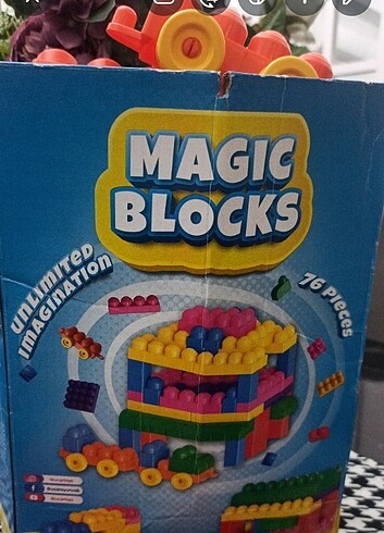 Beden Renk Magic Bloks eğitici bloklar