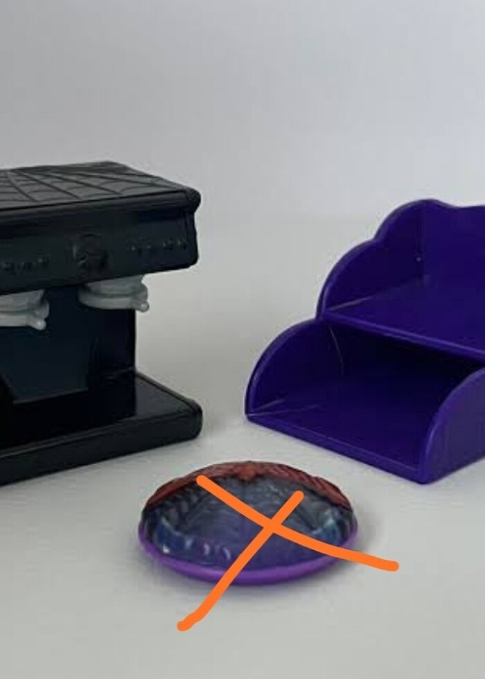 Monster High cafe figür raf - Görsel 2