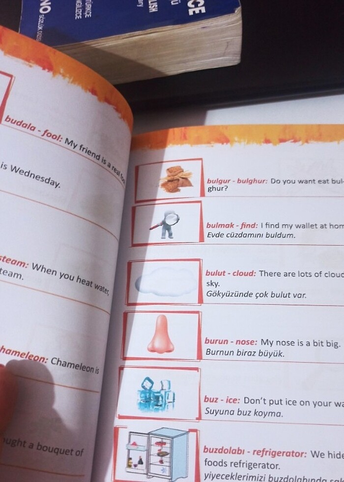 Türkçe ve İngilizce sözlük  - Görsel 4