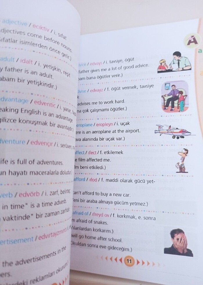 Resimli İngilizce sözlük  - Görsel 3