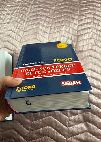 FONO Türkçe-İngilizce Büyük Sözlük Seti - Görsel 4