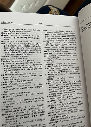 FONO Türkçe-İngilizce Büyük Sözlük Seti - Görsel 8