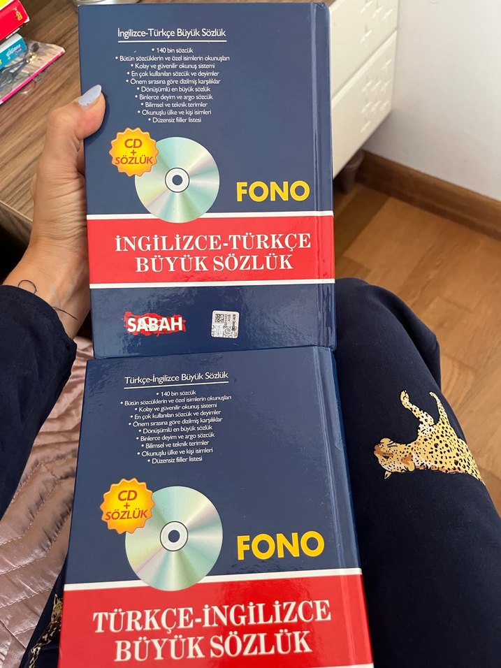 FONO Türkçe-İngilizce Büyük Sözlük Seti - Görsel 2