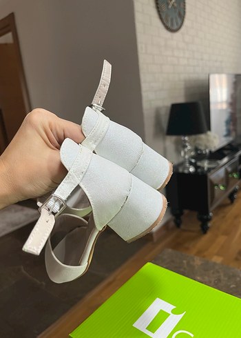 Kız çocuk abiye ayakkabı pırıltılı - Görsel 5