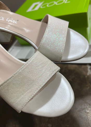 Kız çocuk abiye ayakkabı pırıltılı - Görsel 6