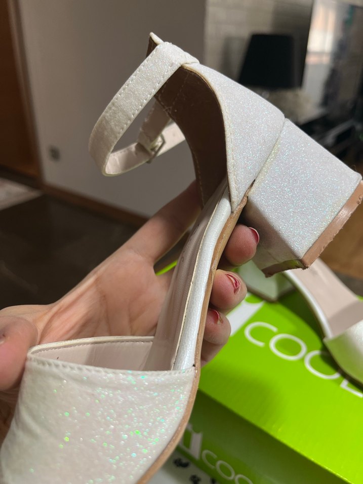 Kız çocuk abiye ayakkabı pırıltılı - Görsel 4