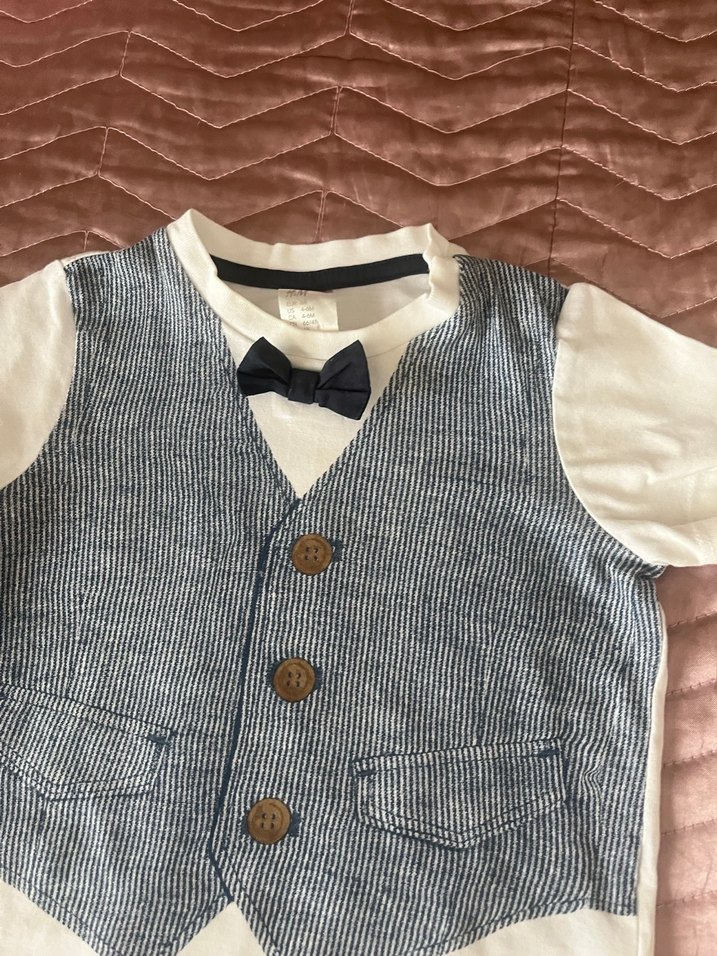 Kısa Kollu Bebek Tişört - Görsel 3