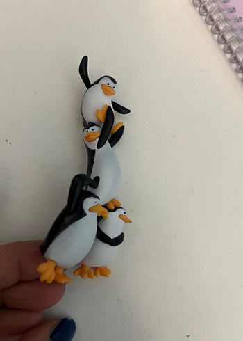 Renkli Penguen Aksiyon Figürleri - Görsel 4