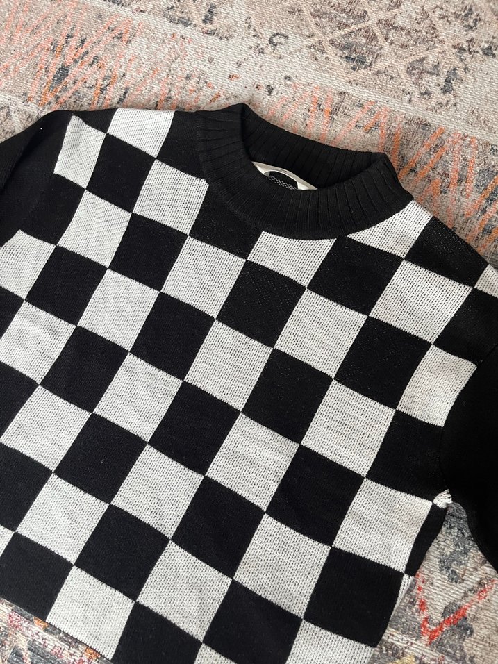 Dama desen H&M  Kazak - Görsel 2