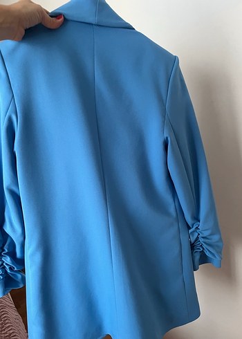 Mavi  Kadın Blazer Ceket - Görsel 3