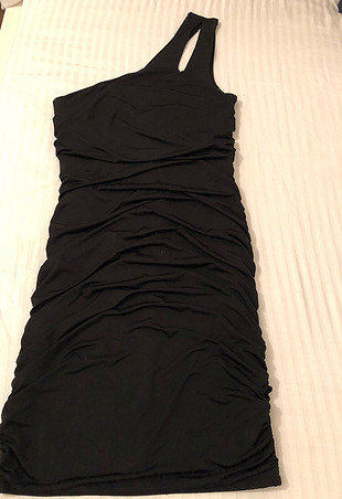Tally Weijl Tek omuzu açık Polyester elbise