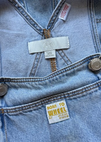 Zara 6 Yas Salopet Jeantulum