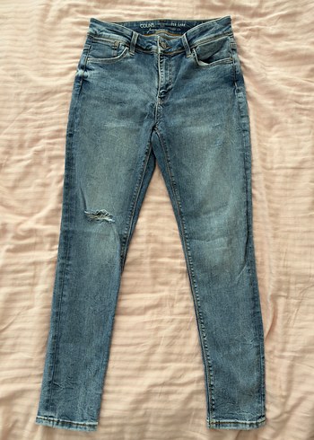 Colin's Orta Mavi Yikamali Dar Kesim Jean