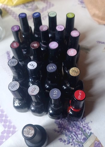 Koyu Mor Renkli Oje Seti - Görsel 2