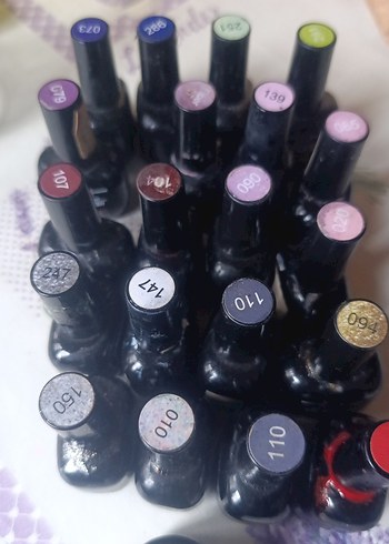 Koyu Mor Renkli Oje Seti - Görsel 4