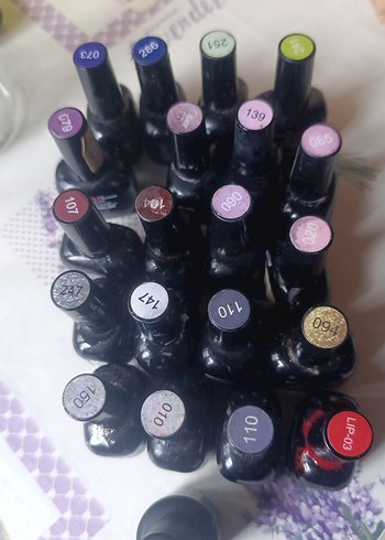 Koyu Mor Renkli Oje Seti - Görsel 3