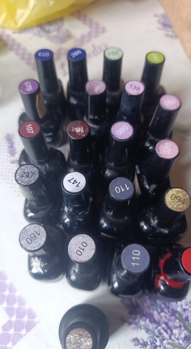 Koyu Mor Renkli Oje Seti - Görsel 4