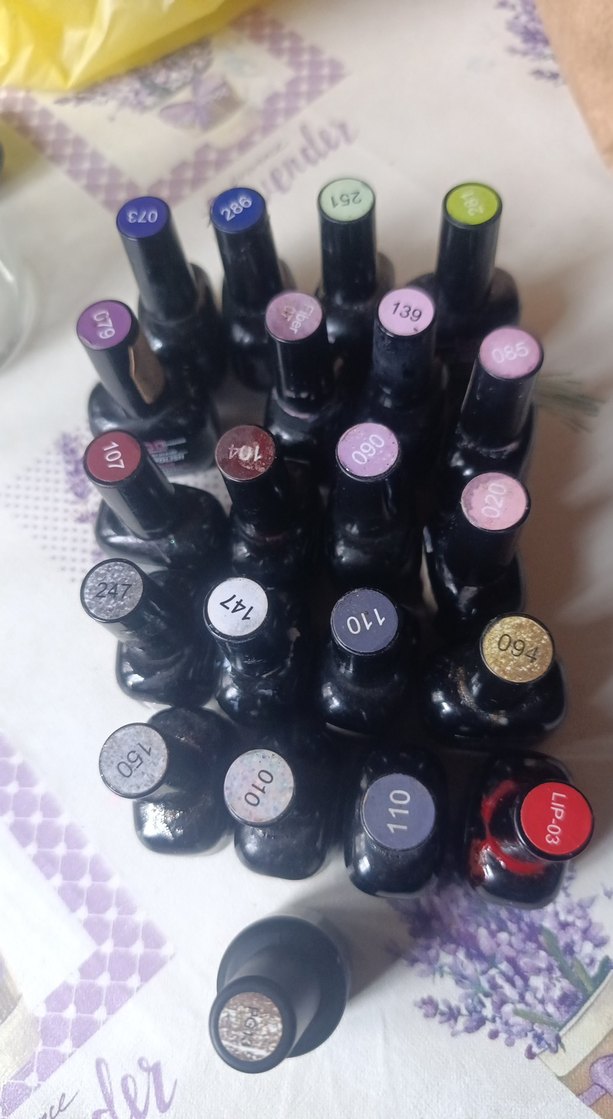 Koyu Mor Renkli Oje Seti - Görsel 3